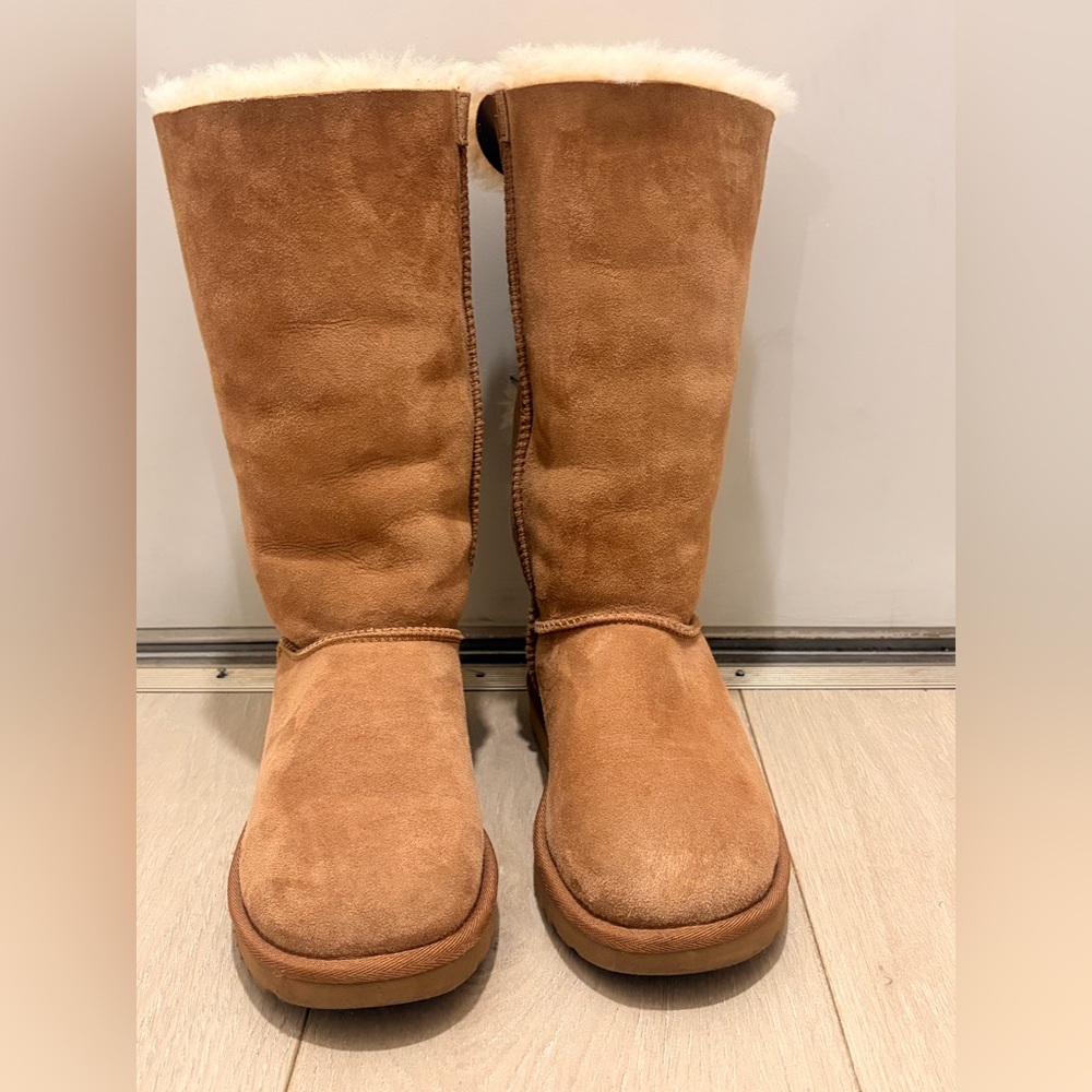 UGG Chestnut Suede Winter Boots